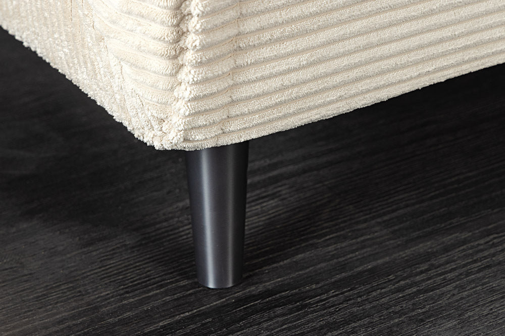 Chesterfield 2 seater sofa 150cm antique brown with button stitching and spring core