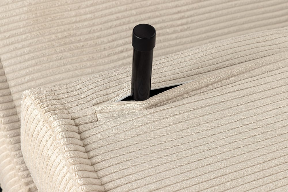 Chesterfield 2 seater sofa 150cm antique brown with button stitching and spring core