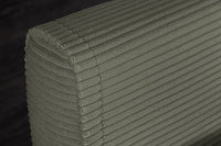 Chesterfield 2 seater sofa 150cm antique brown with button stitching and spring core