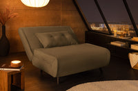 Chesterfield 2 seater sofa 150cm antique brown with button stitching and spring core