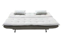 Chesterfield 2 seater sofa 150cm antique brown with button stitching and spring core