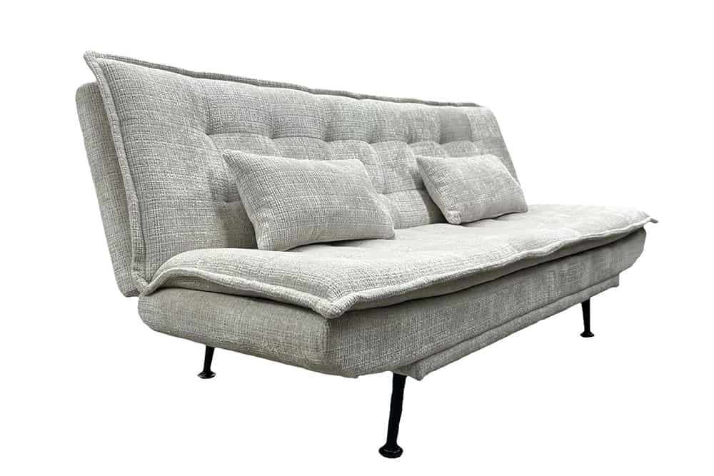 Chesterfield 2 seater sofa 150cm antique brown with button stitching and spring core