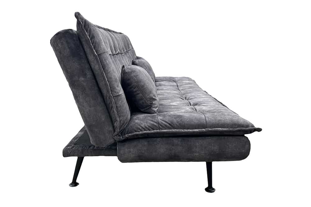 Chesterfield 2 seater sofa 150cm antique brown with button stitching and spring core