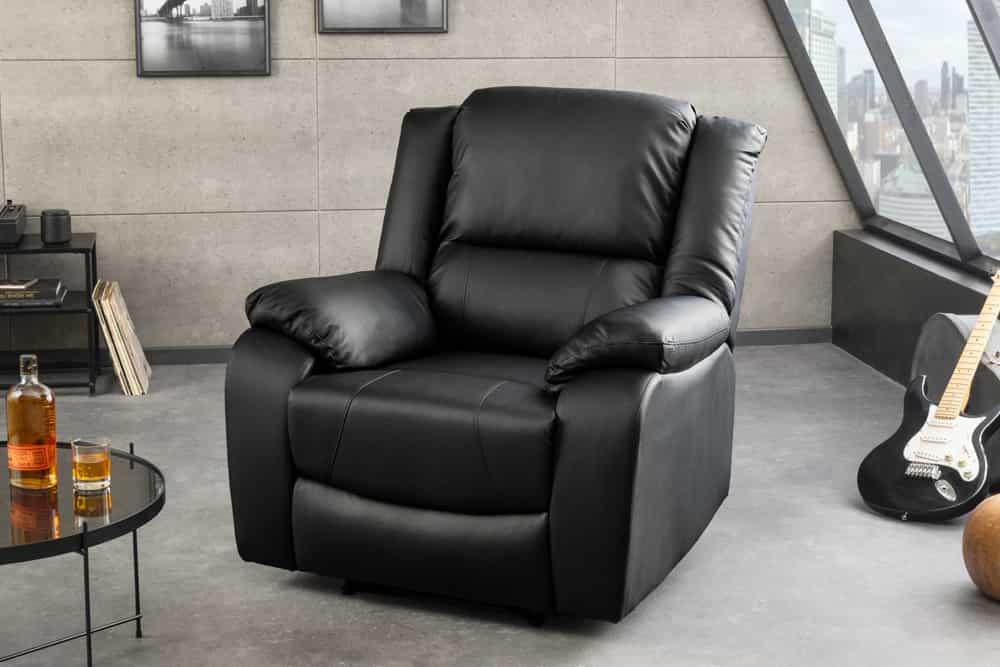 HOLLYWOOD Kinosessel Kunstleder Federkern verstellbare Rückenlehne