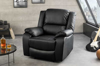 HOLLYWOOD Kinosessel Kunstleder Federkern verstellbare Rückenlehne