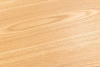 Stilvoller Couchtisch ORGANIKO 130cm natur Eiche organische Form