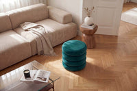 Runder Polsterhocker VOGUE 40cm mit Stauraum