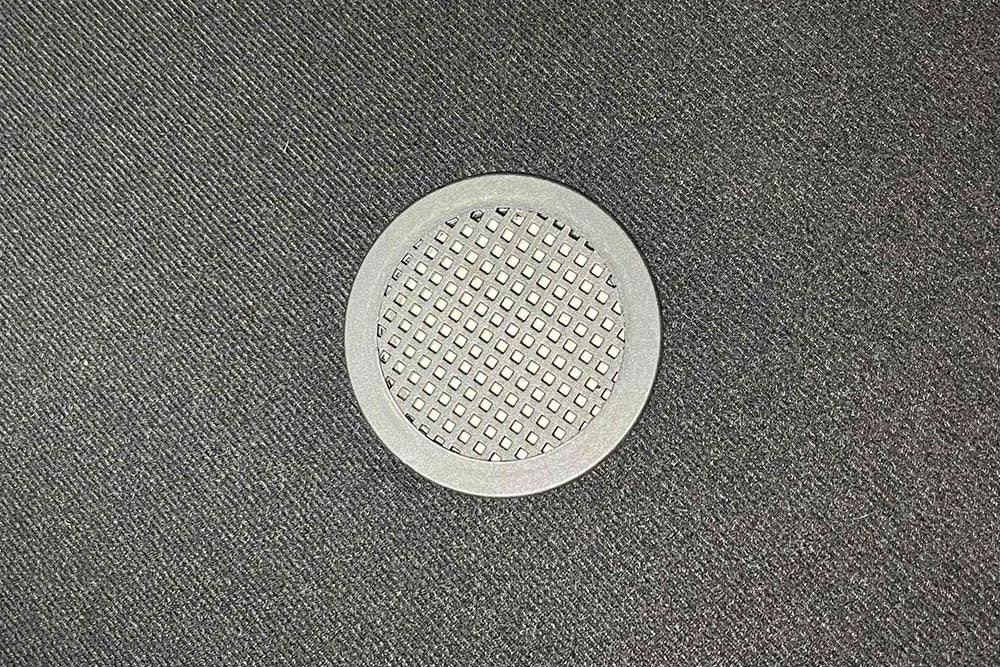 Runder Polsterhocker VOGUE 40cm mit Stauraum