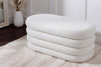 Extravagante Polsterbank VOGUE 85cm Sitzbank mit Stauraum