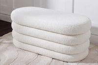 Extravagante Polsterbank VOGUE 85cm Sitzbank mit Stauraum