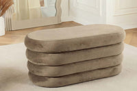 Extravagante Polsterbank VOGUE 85cm Sitzbank mit Stauraum