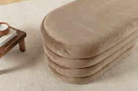 Extravagante Polsterbank VOGUE 85cm Sitzbank mit Stauraum