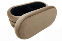 Extravagante Polsterbank VOGUE 85cm Sitzbank mit Stauraum