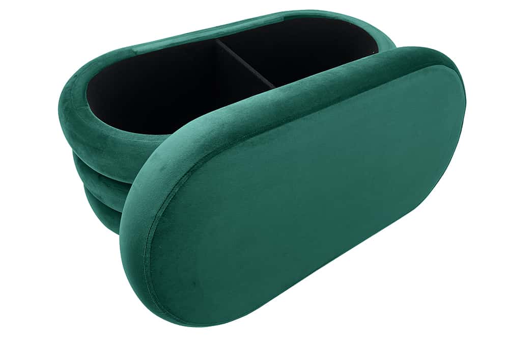 Extravagante Polsterbank VOGUE 85cm Sitzbank mit Stauraum