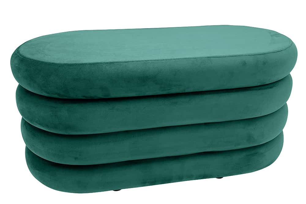 Extravagante Polsterbank VOGUE 85cm Sitzbank mit Stauraum