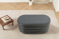 Extravagante Polsterbank VOGUE 85cm Sitzbank mit Stauraum