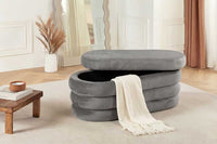Extravagante Polsterbank VOGUE 85cm Sitzbank mit Stauraum