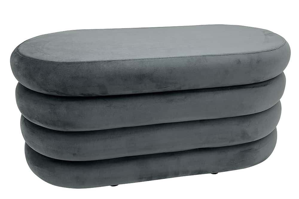 Extravagante Polsterbank VOGUE 85cm Sitzbank mit Stauraum