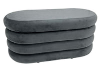 Extravagante Polsterbank VOGUE 85cm Sitzbank mit Stauraum