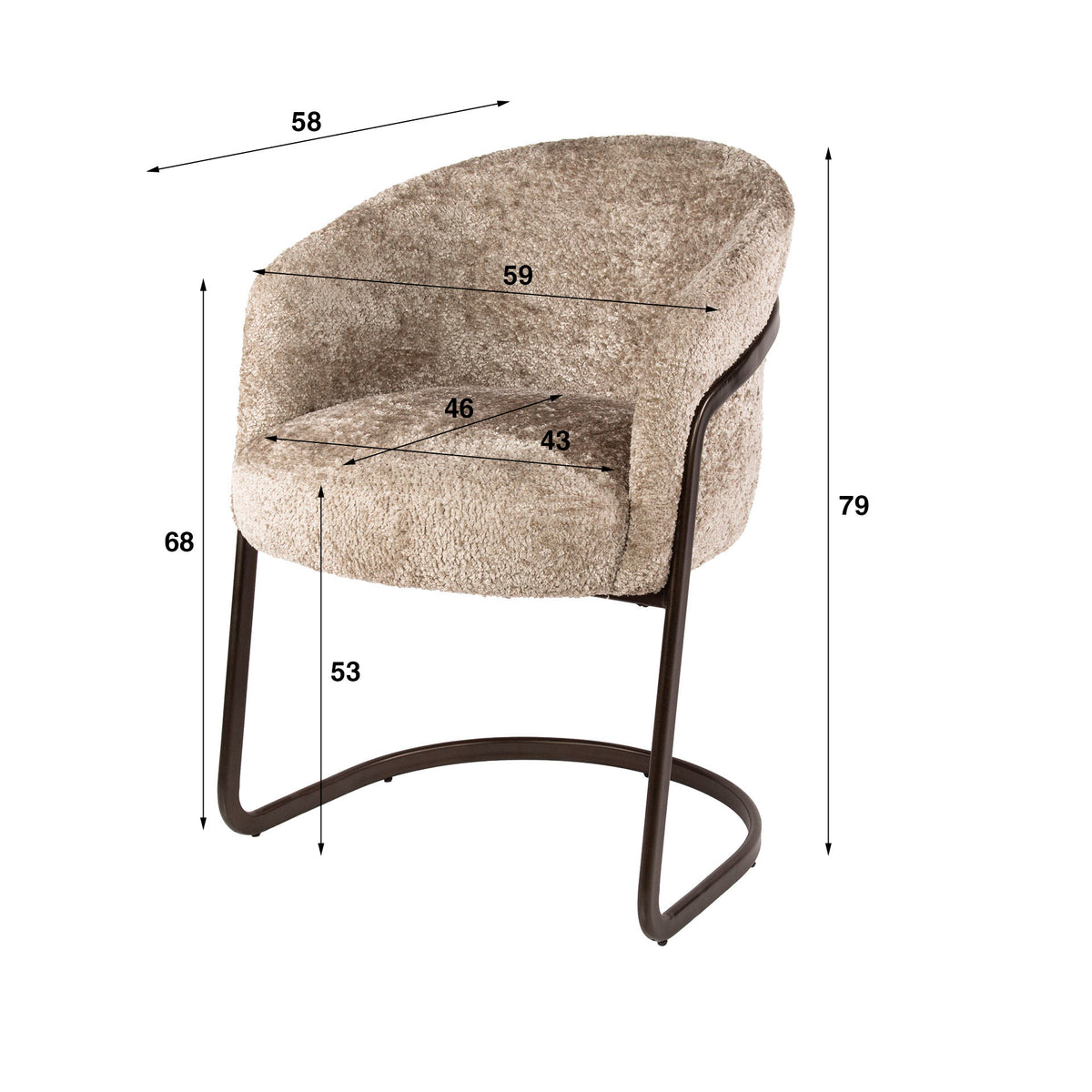 SWAY Armstuhl 2-er Set