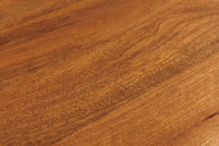 Massives Highboard GRAND 120cm braun Mangoholz mit LED-Beleuchtung