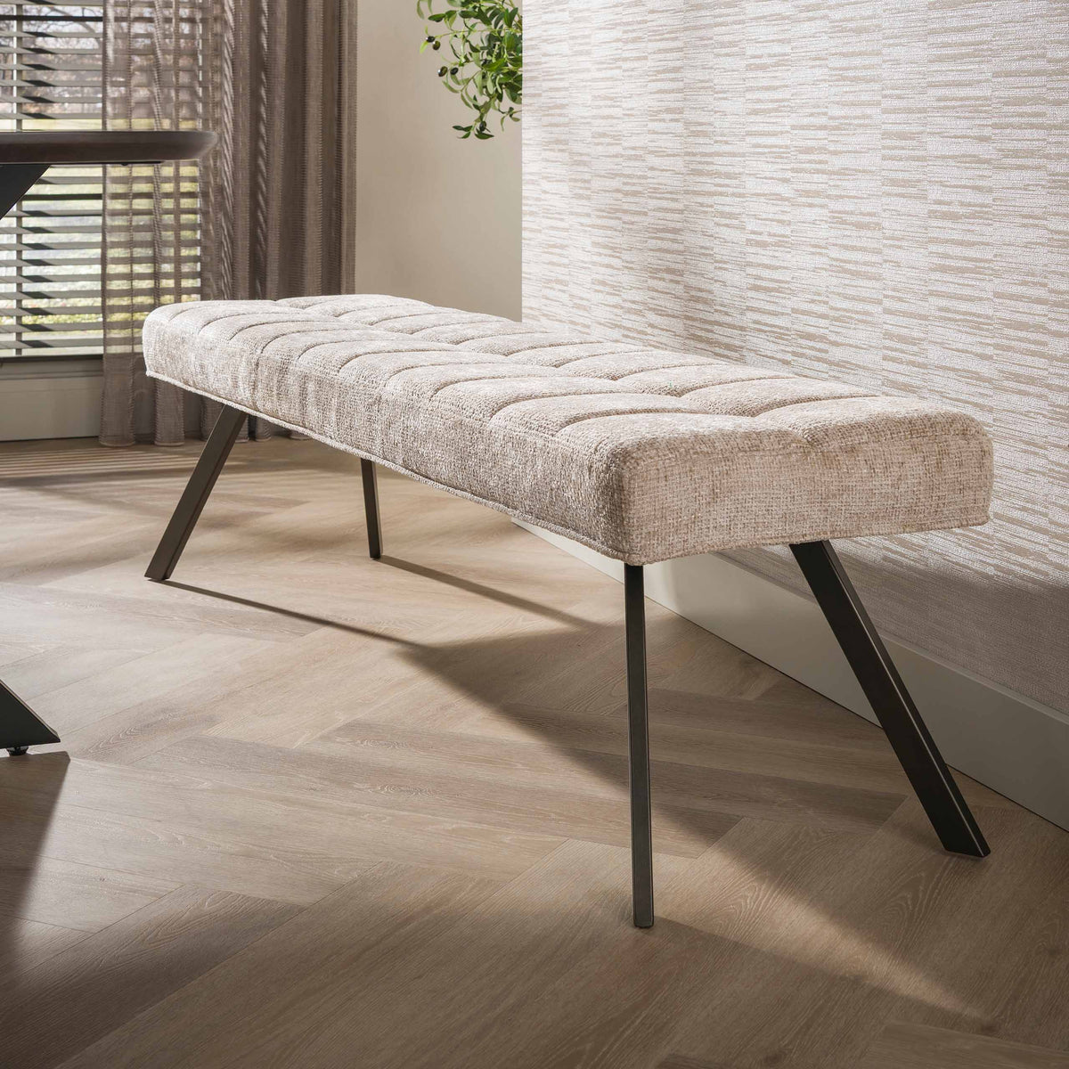 Bank Raster 180cm / Hoven sand - braun