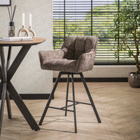 Barstuhl Raster drehbar 2-er Pack