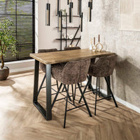 Barstuhl Raster drehbar 2-er Pack