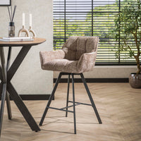 Barstuhl Raster drehbar 2-er Pack