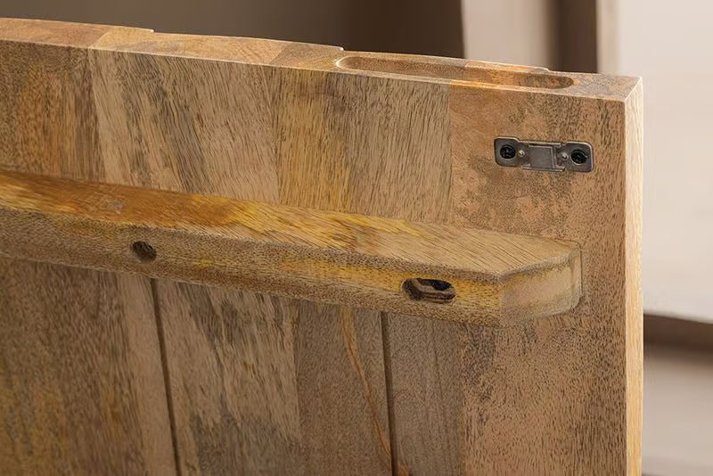 AMAZONAS solid sideboard 160cm mango wood natural front design