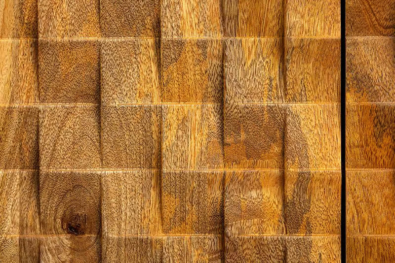 AMAZONAS solid sideboard 160cm mango wood natural front design
