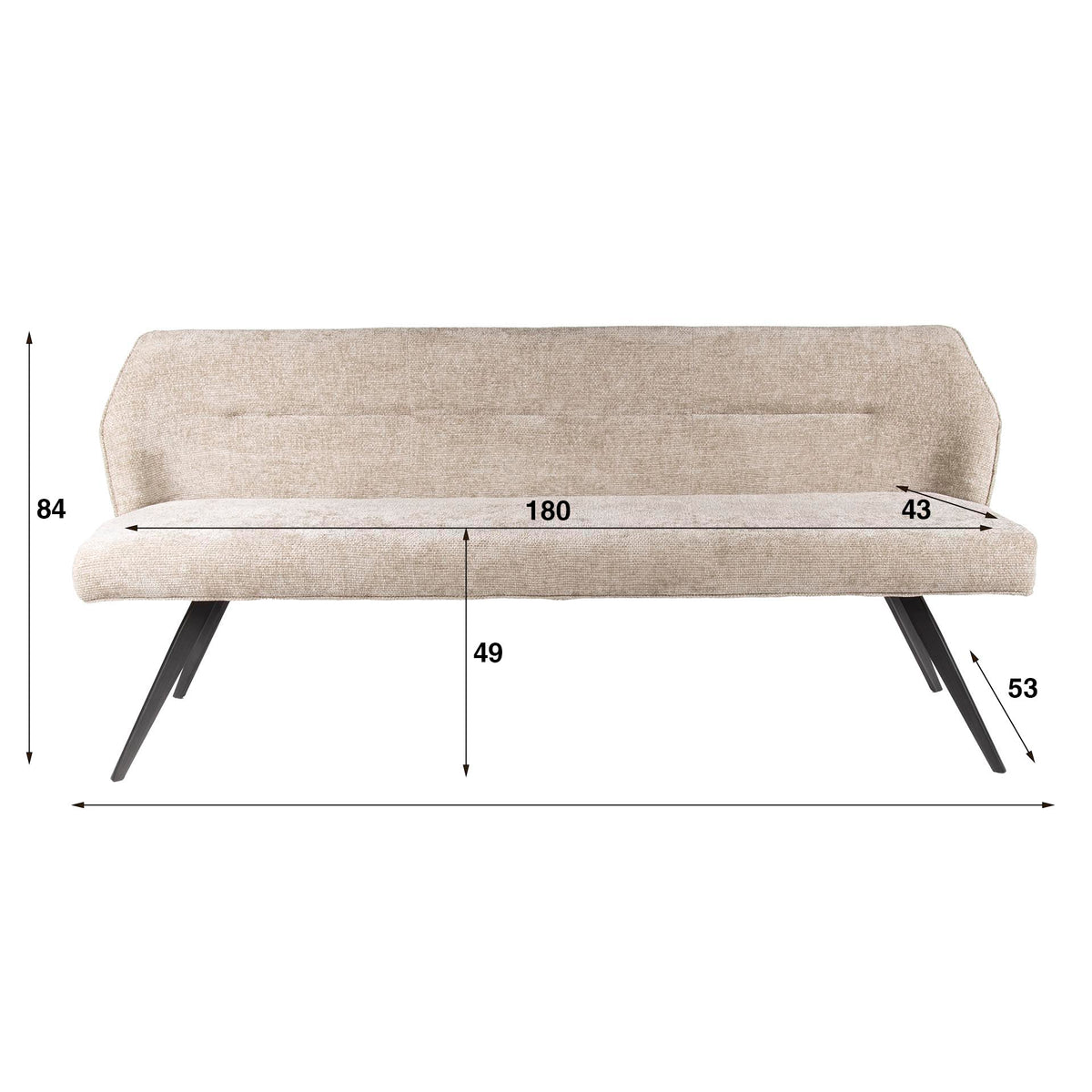 Esszimmerbank Pull / Hoven