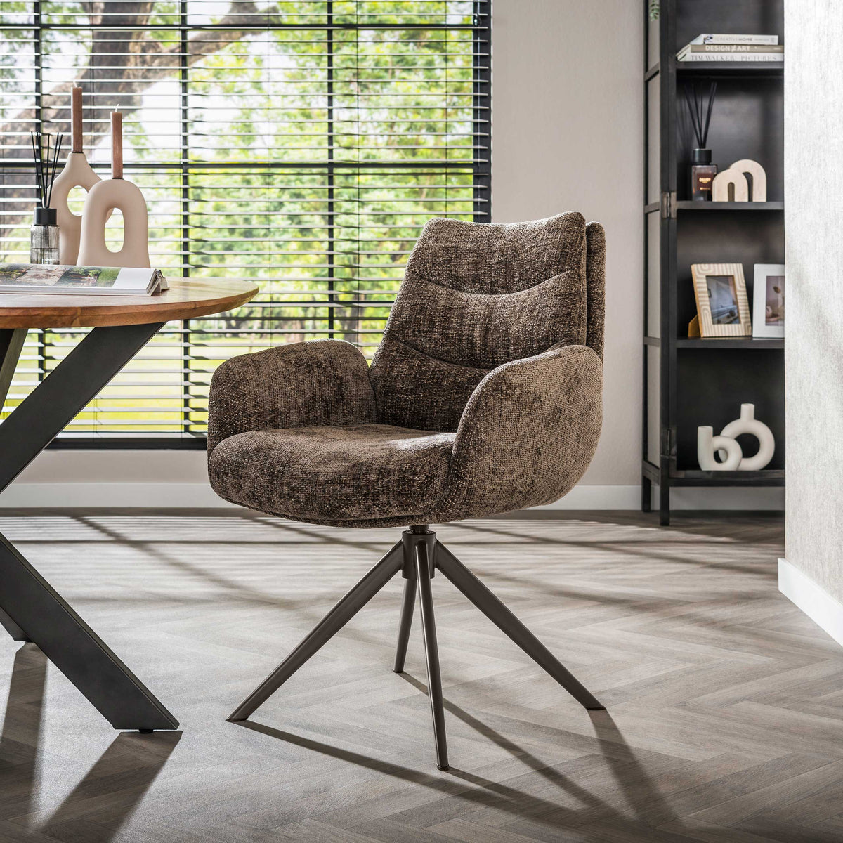 LOUNGE Armstuhl drehbar 2-er Pack / Hoven