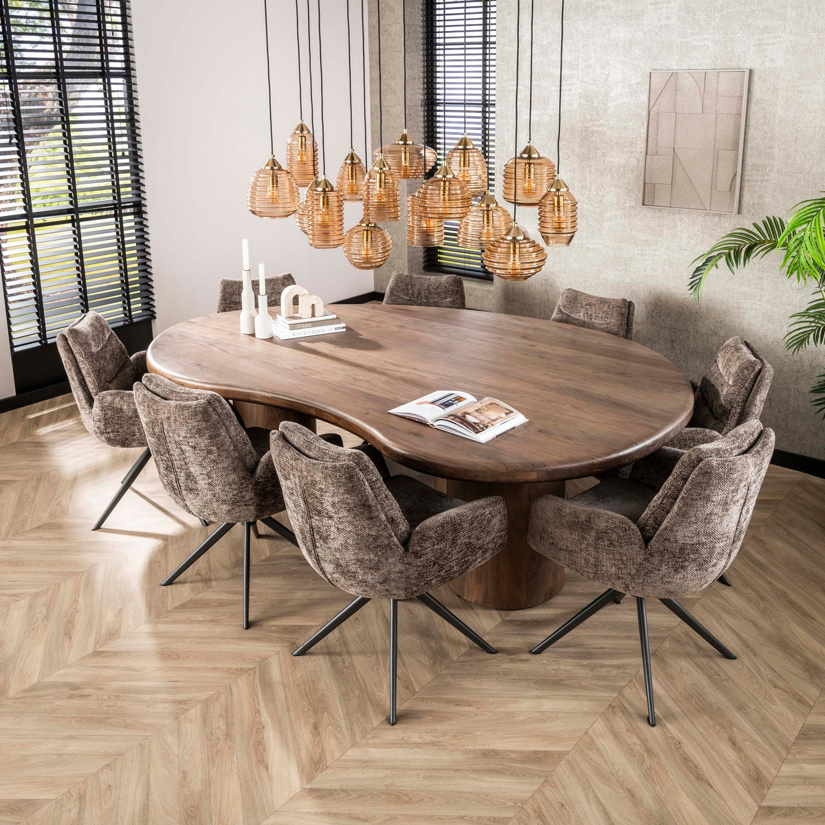LOUNGE Armstuhl drehbar 2-er Pack / Hoven