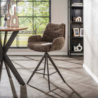 LOUNGE Barstuhl drehbar 2-er Pack / Hoven