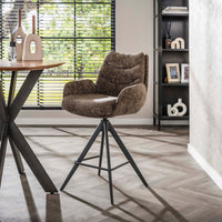 LOUNGE Barstuhl drehbar 2-er Pack / Hoven