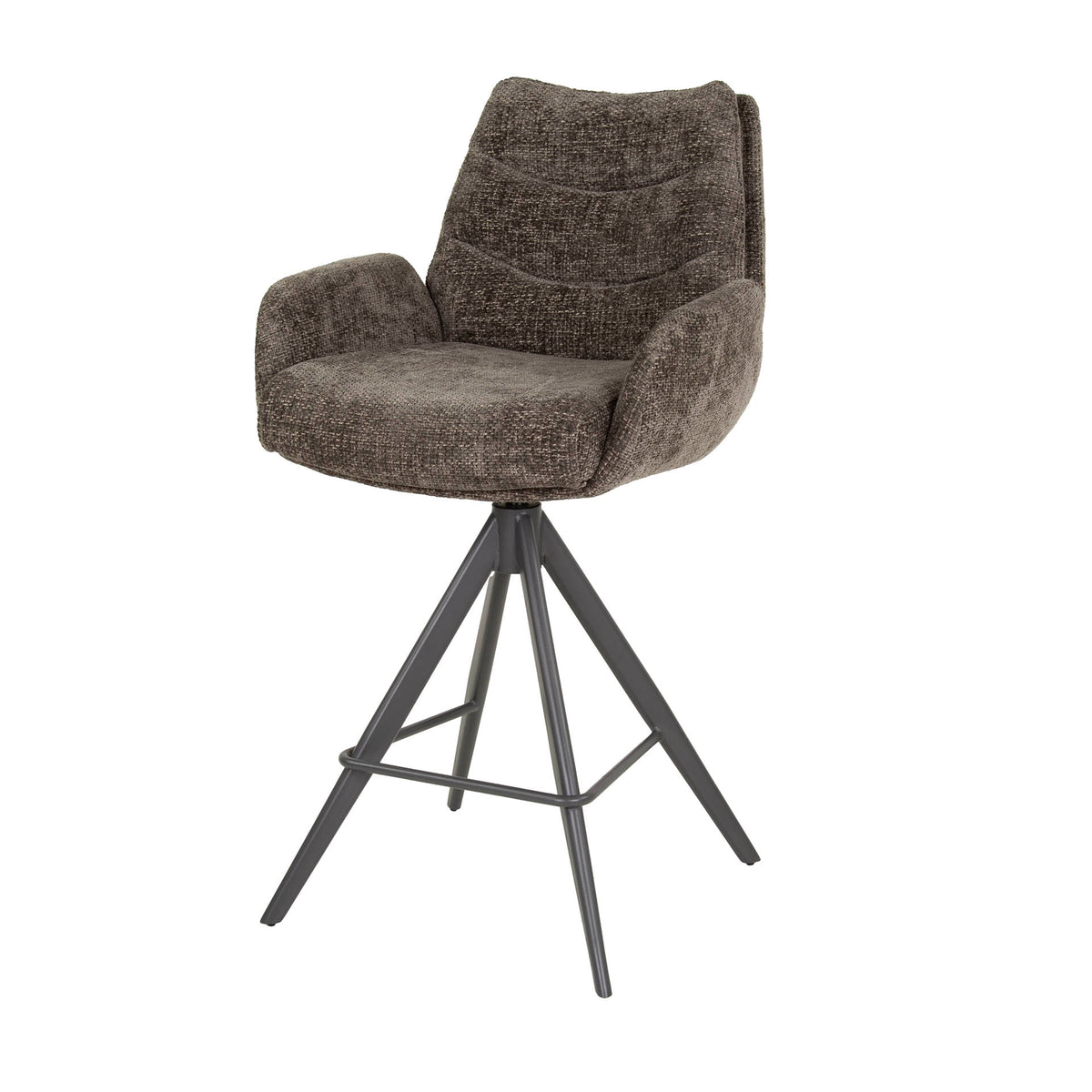 LOUNGE Barstuhl drehbar 2-er Pack / Hoven