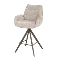 LOUNGE Barstuhl drehbar 2-er Pack / Hoven
