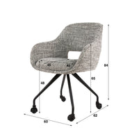 SPRING Armstuhl Rollen/ Eagle