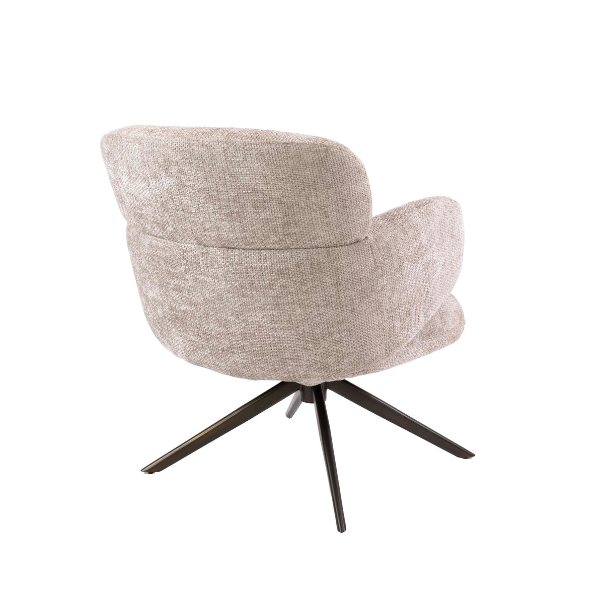 Sessel Flex drehbar / Hoven sand champagne - braun