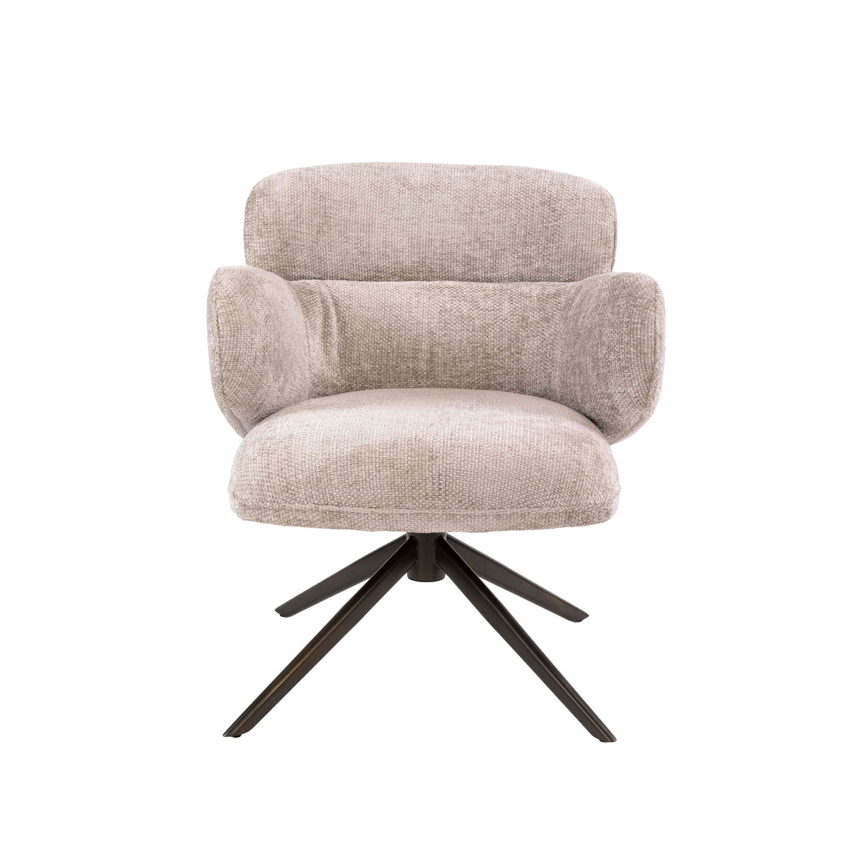 Sessel Flex drehbar / Hoven sand champagne - braun