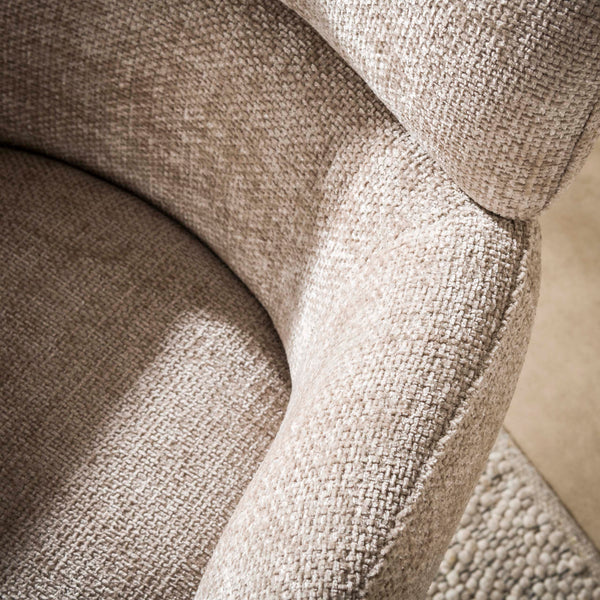 Sessel Flex drehbar / Hoven sand champagne - braun
