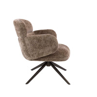 Sessel Flex drehbar / Hoven sand champagne - braun
