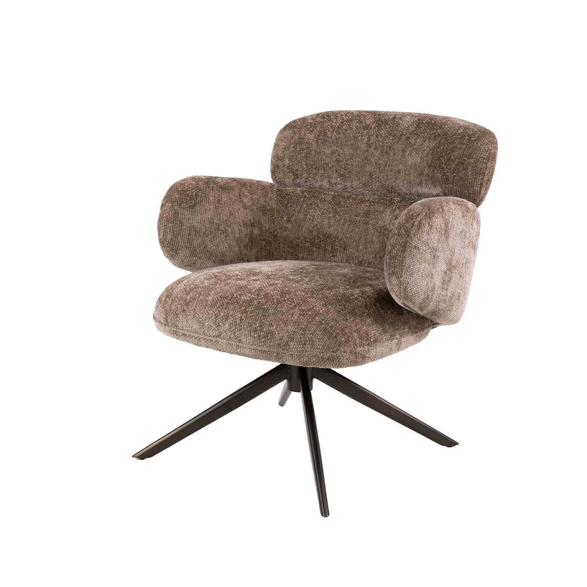 Sessel Flex drehbar / Hoven sand champagne - braun