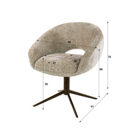 Armstuhl Cupa drehbar 2-er