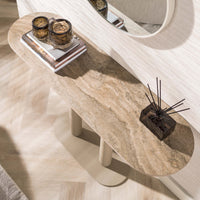 Konsolentisch Selvo / 3D travertin sand
