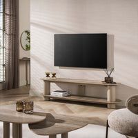 TV-Möbel Selvo 180cm / 3D travertin sand