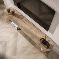 TV-Möbel Selvo 180cm / 3D travertin sand
