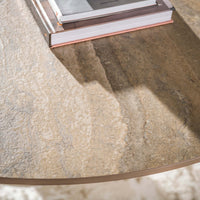 Esstisch Selvo 215cm / 3D travertin sand