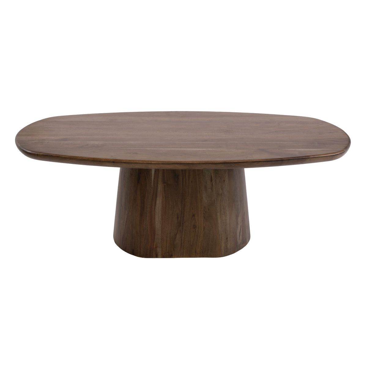 Couchtisch Central 135cm / Massiv Akazie braun